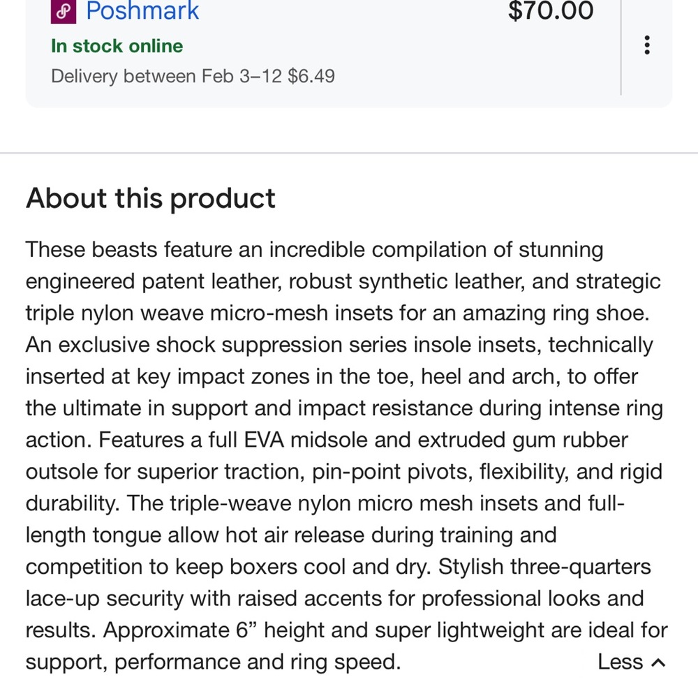 Title Boxing High-Performance Charged Boxing Shoe… - image 3